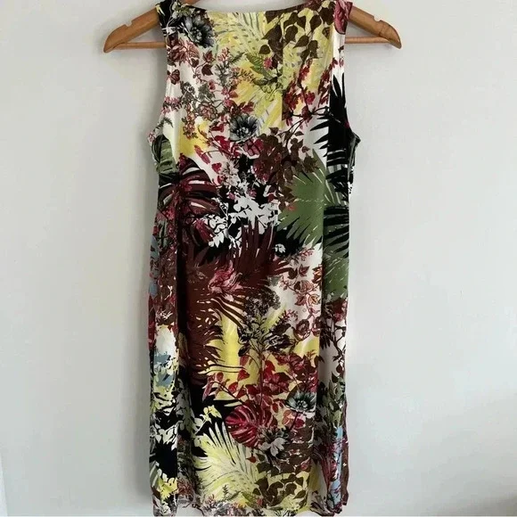 J. Jill Rayon Tropical Sheath Dress size XSP - Picture 8 of 10